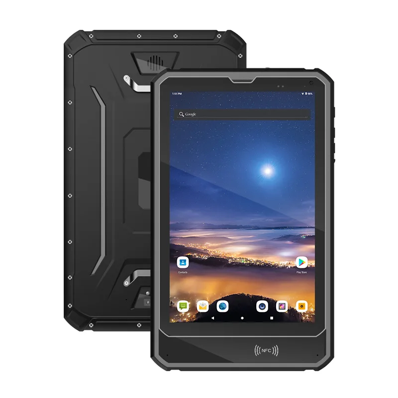 Планшет UNIWA Q10R 2 в 1 NFC 9500 мА/ч 10 дюйма IP68 водонепроницаемый защищенный Android 9 0 MT6762