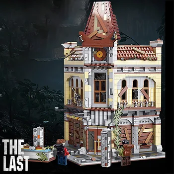 

The Last of Us Series The Ruin City Cinema Model City Street Architecture Creator Expert Building Blocks Toy for Children
