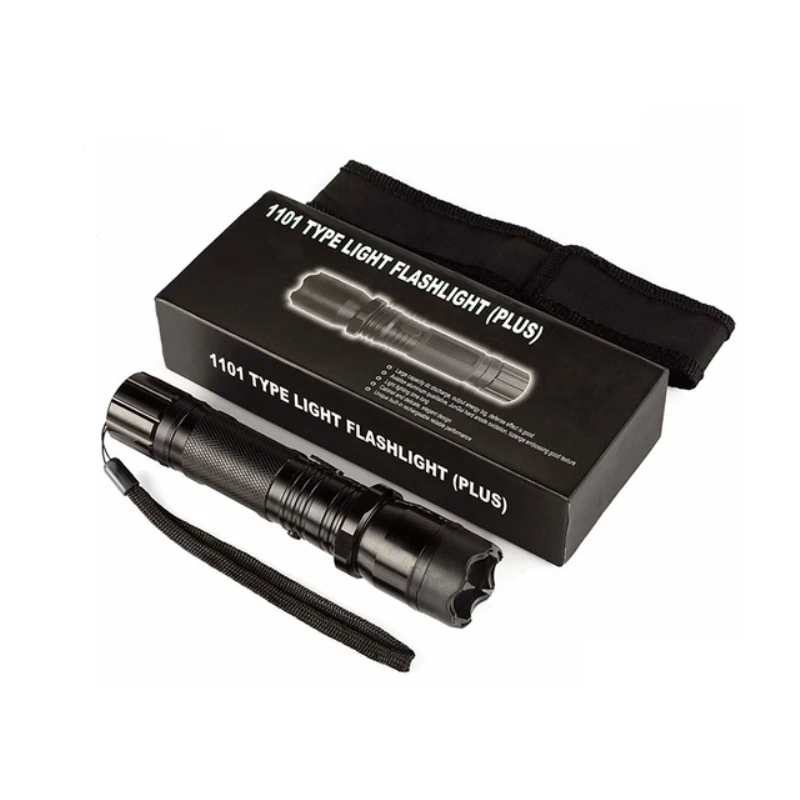 Powerful Flashlight Shocker Cheetah 1101 Tactical With Electrodes Aggressive Animal Self Defense selbstverteidigung | Лампы и