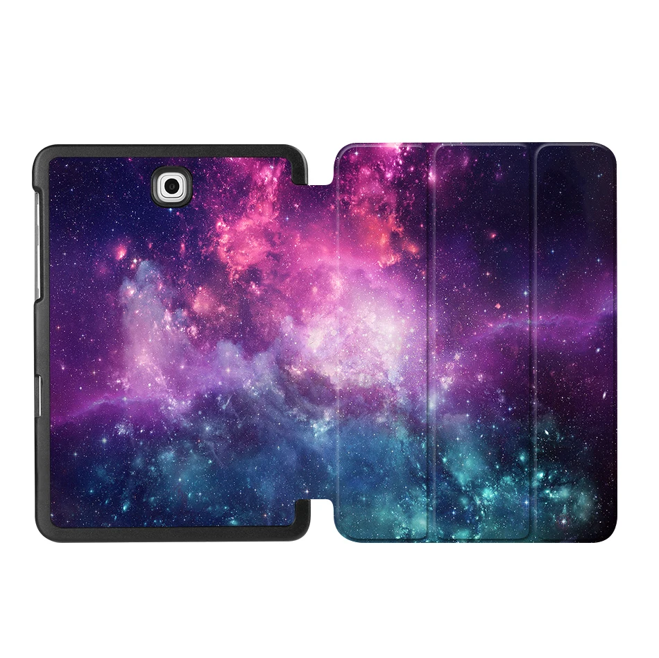 MTT чехол из искусственной кожи со звездным небом для samsung Galaxy Tab S2, 8,0 дюймов, SM-T710, T713, T715, T719, откидная подставка, умный чехол для планшета, чехол Fanda