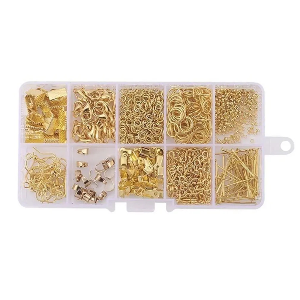 DIY Necklace Bracelet Earrings Tool Jewelry Making Starter Kit Beading Repair Tools | Дом и сад