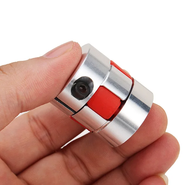 6,35 мм x 10 мм Алюминий гибкий вал Соединительная муфта для CNC шаговый муфта мотора разъем OD25mm Ш x 30 мм