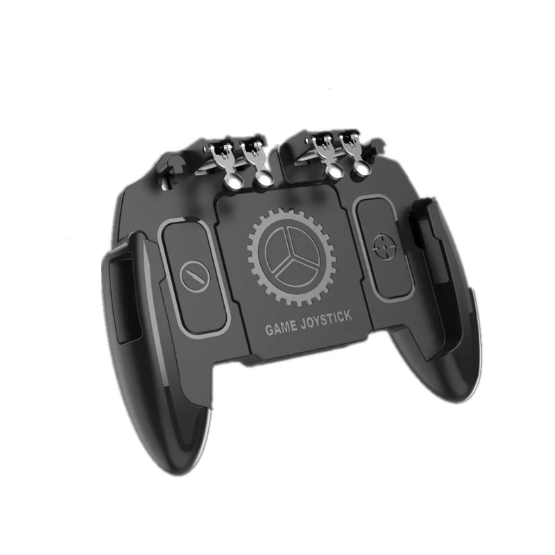

M10 Pubg Controller Six Finger Gamepad Pubg Mobile Game Controller Free Fire Key Button Joystick Gamepad L1 R1 Trigger for PUBG
