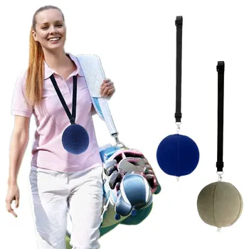 

Finger Ten Golf Swing Tranier Ball Smart Inflatable Practice Training Aid Tools with Pump for Golf Beginners Player Corrector
