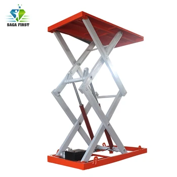 Price 1-4ton Load Capacity Fixed Scissor Lift Table For Factory Use