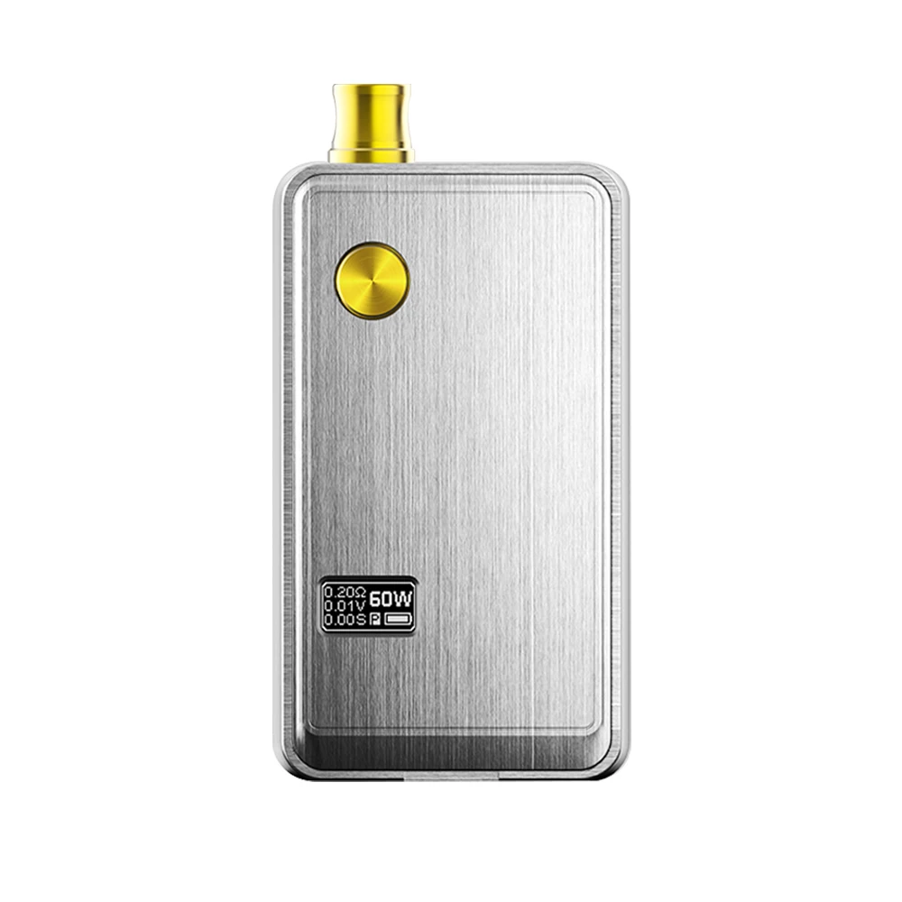 Новейший комплект ThinkVape ZETA AIO 60 Вт Pod питание от одного аккумулятора 18650 для бака 3