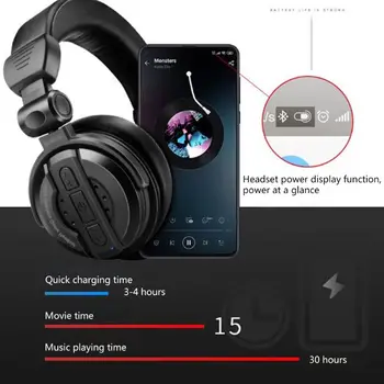 

K-920 Wireless Headset Noise Reduction BT5.0 Foldable Gaming Earphone