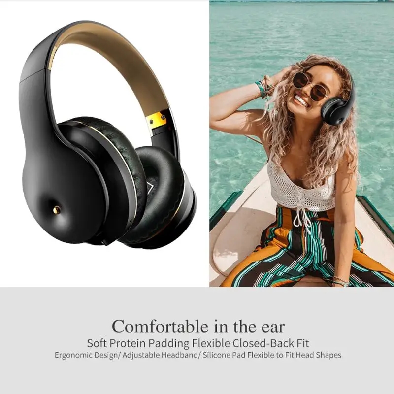 New B5 Bluetooth Wireless Headphone Foldable Stereo High Quality Sound Bluetooth Sport Headset Support TF Card FM Radio AUX Mode