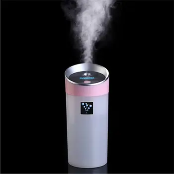 

OUTAD Portable Travel USB Mini Ultrasonic Cool Mist Humidifier for Car Home Office Baby Auto Shut-off Night Light