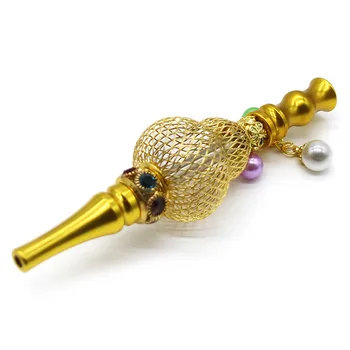 

10pcs Jewelry Metal Shisha Hookah Mouth Tips Chicha Filter Tip Detachable Tips Hookah Mouthpiece