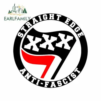 

EARLFAMILY 13cm x 13cm for Straight Edge Car Truck Decal Bumper Window JDM Accessories Anime Waterproof Vinyl Car Wrap Stickers