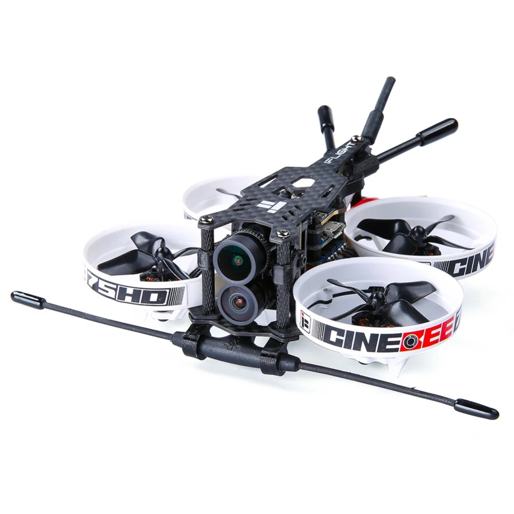 Квадрокоптер iFlight Cinebee Hybrid 4K 75 мм F4 Whoop FPV Racing PNP BNF с гибридной камерой Runcam