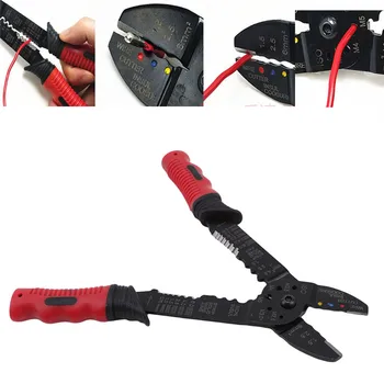 

Multi Tools Stripper Tang Cutter Crimper Automatische Multifunctionele Terminal Crimpper Wire Stripper Decrustation Pliers