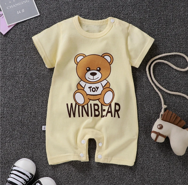 Summer Baby Rompers Boys Girls Jumpsuits Newborn Short sleeve Baby Climbing Clothes Baby Romper Infant Costumes Pajamas Summer Baby Rompers Boys Girls Jumpsuits Newborn Short sleeve Baby Climbing Clothes Baby Romper Infant Costumes Pajamas