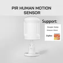 

Tuya ZigBee Motion Sensor Wall Mount PIR Motion Detector Alarm Instant Smart Life App Monitoring Infrared Human Body Sensor