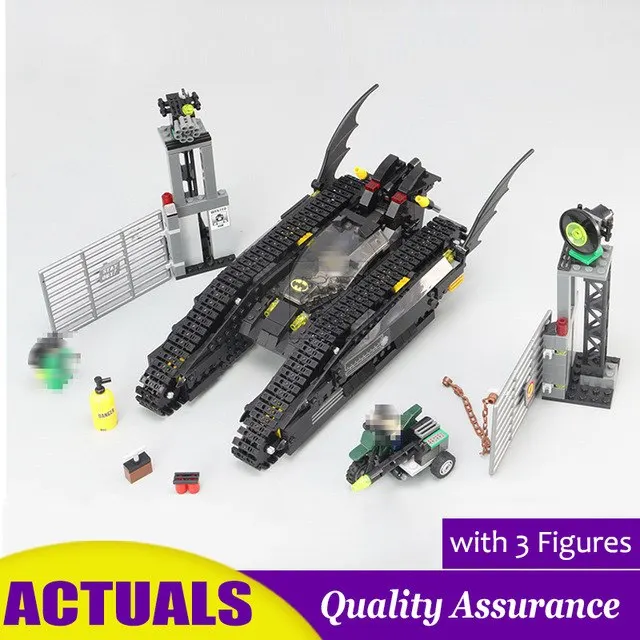

763PCS Super Heroes Batman Movie Bat Bane's Hideout 07067 Model Building Blocks Sets Compatible with Legos In Stock micro block