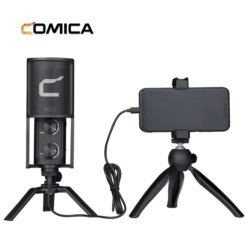 

COMICA STM-USB Multifunction Condenser Cardioid Microphone Suitable for USB Interface Devices