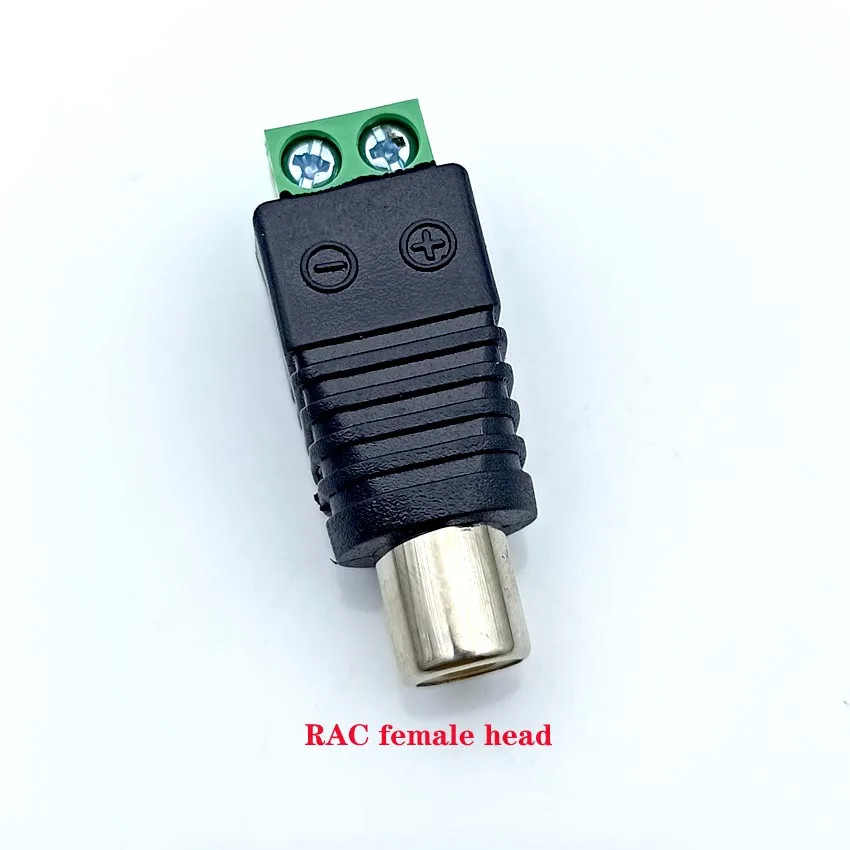 2 шт. 3,5 мм 1/8in 3-полюсная аудио разъем стерео наушники DIY Инструменты для наращивания волос Планшеты MP4 гарнитуры для мобильных телефонов Высокое качество - Цвет: RCA plug 2pcs