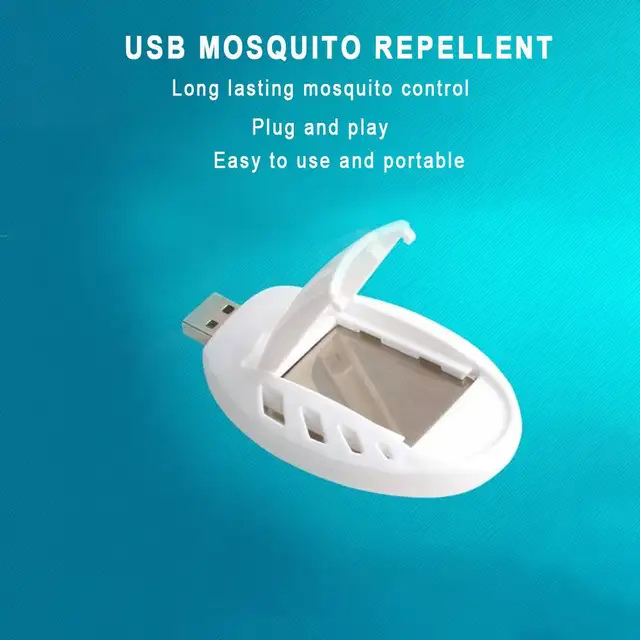 Nyári Hordozható Rovar Usb Szúnyoggyilkos Elektromos Szúnyogriasztó -Visszataszító Műanyag Kártevő Füstölő Fűtés Vezérlő Alvás Otthon - Image 6