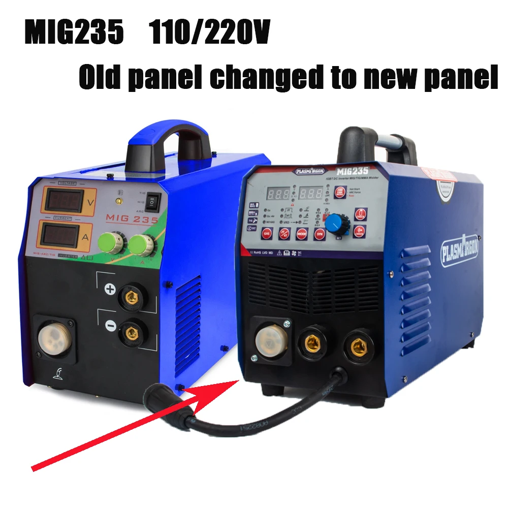 TIG/MMA/MIG Welder - MIG235 3in1 Combo Multi-Function Welding machine 110/220V TIG/MMA/MIG Welder - MIG235 3in1 Combo Multi-Function Welding machine 110/220V