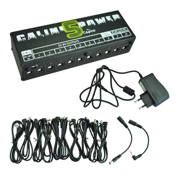 

CP - 05 wall - output power supply for effects pedals 10 channel DC 9V DC 12V and 18V(black)