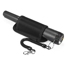 KKmoon GP-Detector de Metales, puntero portátil de Pin, herramienta de caza del tesoro, zumbador, Ajuste Automático de vibración con funda de cinturón
