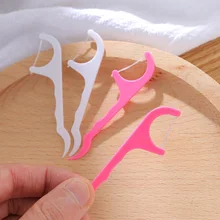 50 шт. зубная нить межзубная палочка для чистки зубов Зуб палочка s зубная нить палочка пластиковая зубочистки