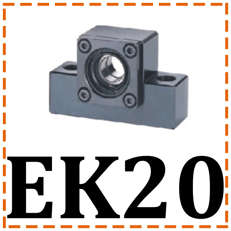 EK20 MAXTENSO Поддержка Профессиональный EK05 EK6 EK08 EK10 EK12 EK15 EK20 фиксированной сбоку C3 C5 C7 для ШВП TBI sfu 1204 премиум-класса - Цвет: EK20