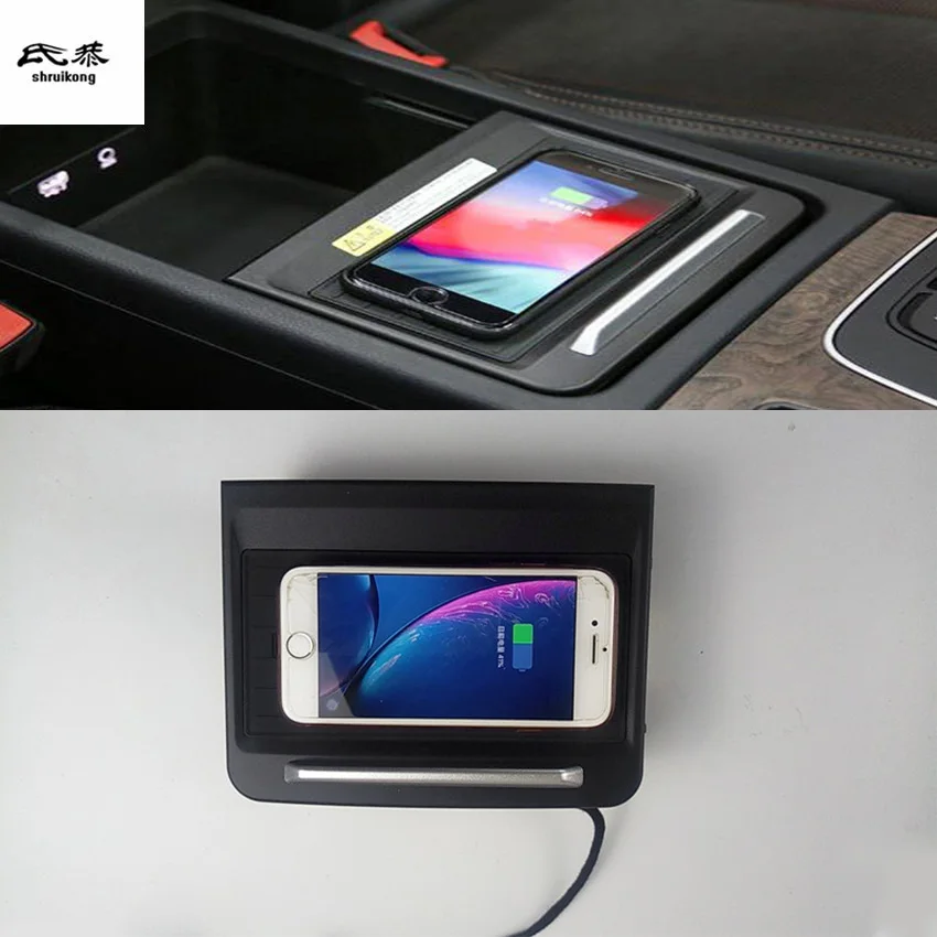 Phone Box 2018 Audi Q5 Wireless Charging 10W QI Wireless Charging