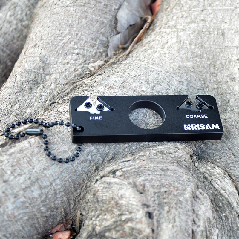 RISAMSHA двойная шлифовальная канавка для уличной заточки ножей карбид и керамика