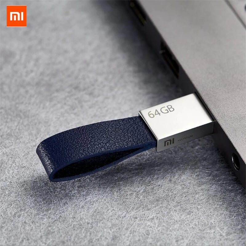 

Original Xiaomi U Disk 64GB USB3.0 High-speed Transmission Compact Size Lanyard Design Easy To Carry Metal Body