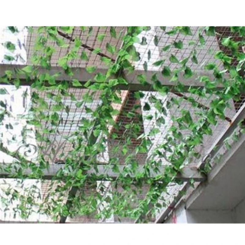 

Artificial Green Ivy Leaf Hanging Garland Flowers Vine for DIY Home Wedding Floral Wall Garden Decor Fake Foliage Decor Supplies