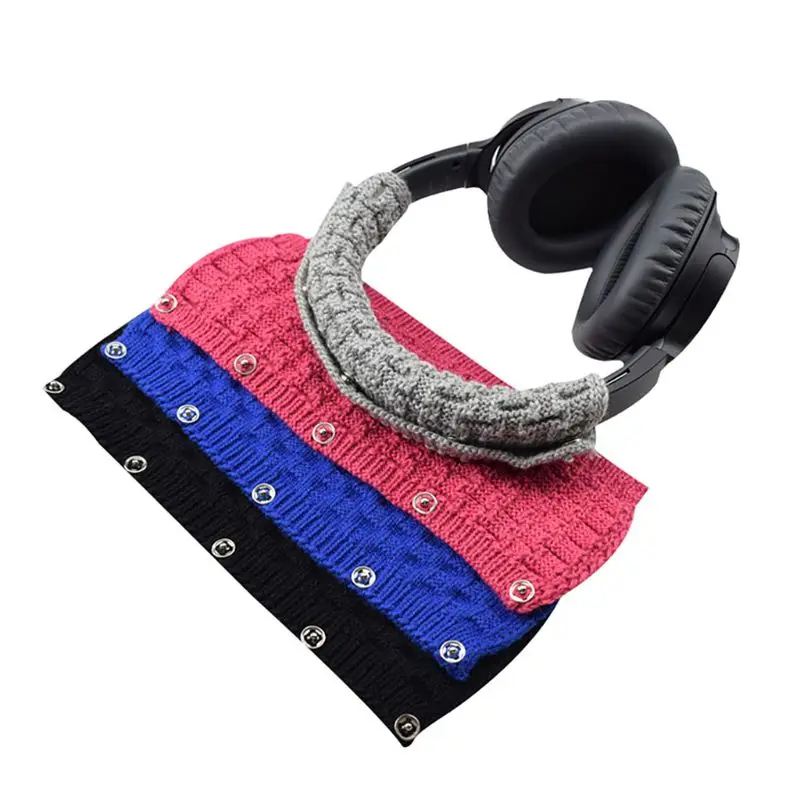 Uniwersalna wełna Headaband opaska na głowę rękaw osłaniający Pad obicia na poduszki dla Beats Pro dla audio-technica msr7 m50x Sony słuchawki