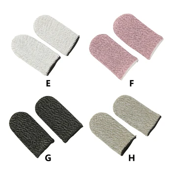 

Delicate Design Durable Finger Sleeves Mobile Breathable Game Controller Sweat Proof Thumb Cover Sleeve 1 Pair for PUBG