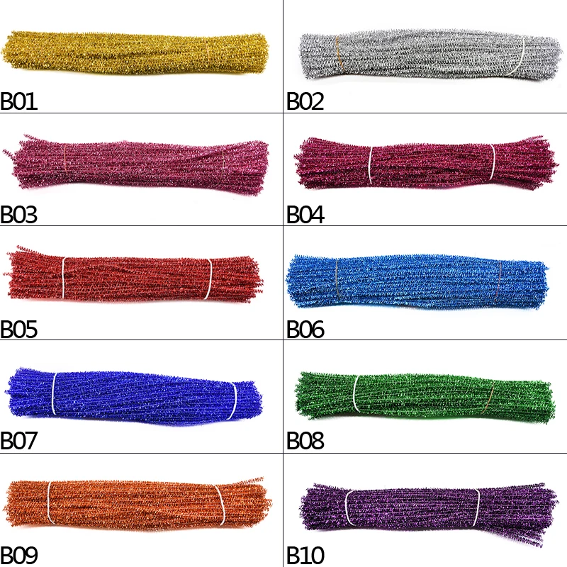 100 шт./лот, многоцветные скрученные проволочные палочки ручной работы, плетеная проволока, детские развивающие игрушки, ткачество, скрученные палочки