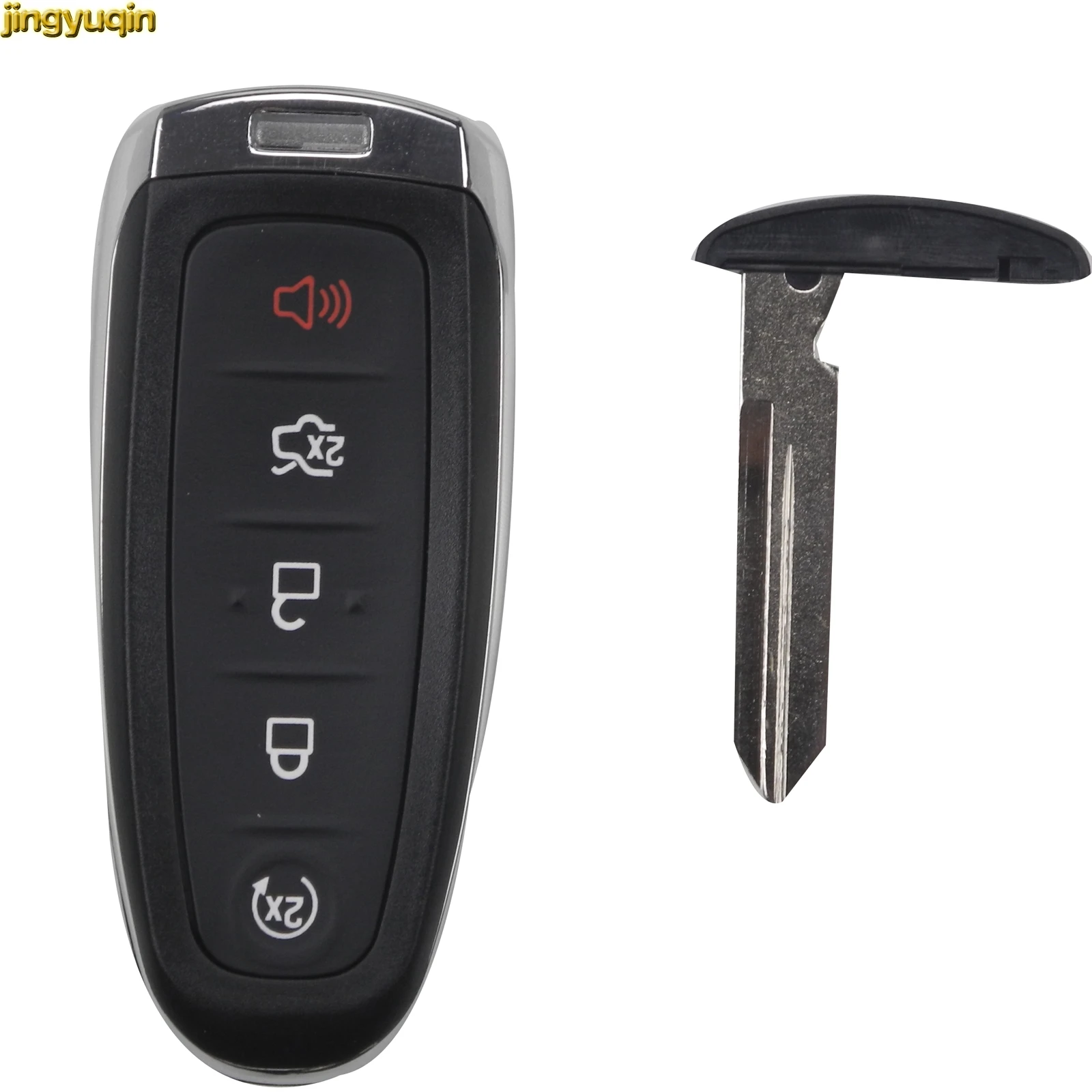 Jingyuqin 5 кнопок дистанционного ключа автомобиля оболочки брелок для Ford Explorer Edge Escape