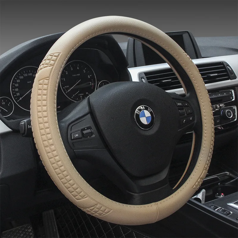 JD1702 крышка рулевого колеса автомобиля стиль Мода четыре сезона автомобиль сцепление крышка высшего класса внутренняя отделка Аксессуары