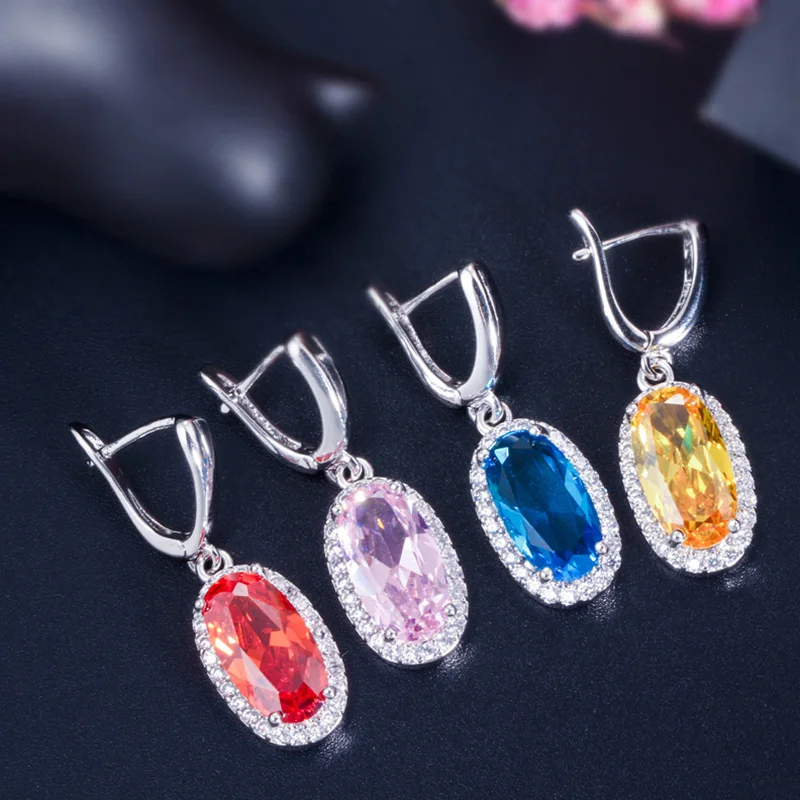 3 шт./комплект женские серьги подвески с фианитом|fashion necklace set|necklace setsilver 925 |