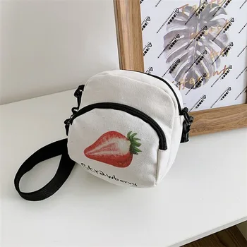 

Cute small bag female bag new 2020 fashion canvas bag female crossbody wild shoulder bag Japanese small shoulder bag