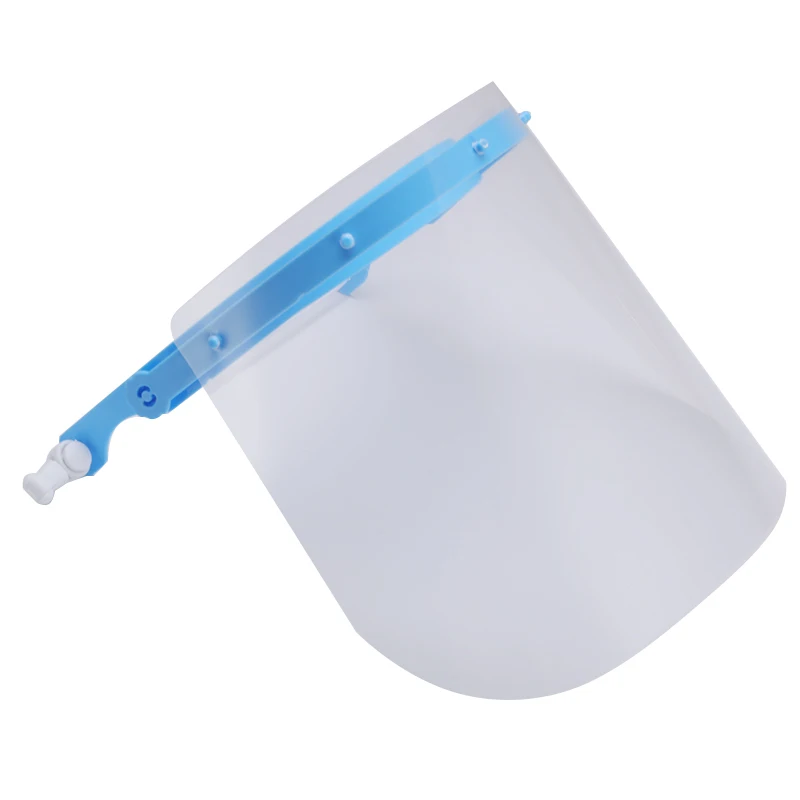 1PCs Full Face Protective Shield Cover Transparent Cap Mask Waterproof Anti-fogging Anti SplashingAdjustable Belt