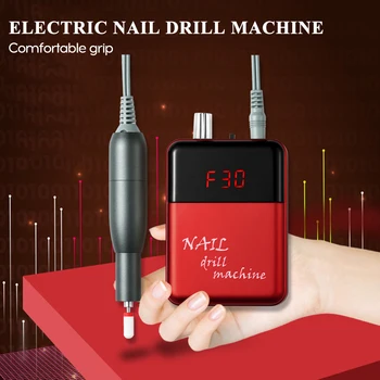 

Portable Electric Nail Drill Machine Adjustable Speed Digital Display Rechargeable Nail Removal Manicure Pedicure Nail Art Pen