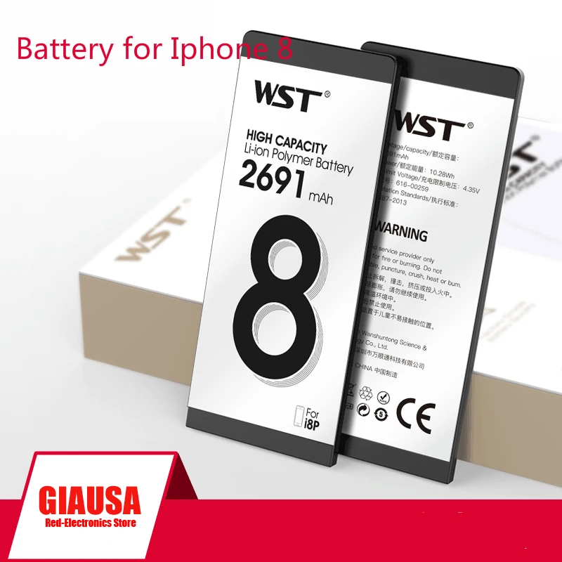 

For Apple 8P Mobile Phone Battery IPhone 8P Mobile Phone Built-in Battery New Polymer Lithium Battery Suitable