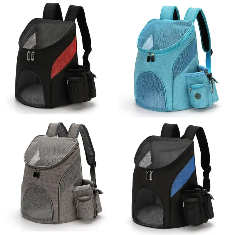 

Breathable Pet Cat Carrier Puppy Travel Bag Mesh Backpack for Walking