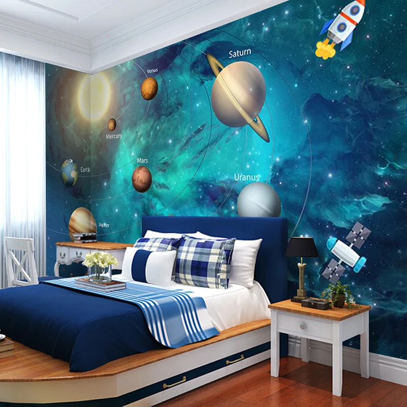 3D-Wallpaper-Space-Universe-Children-Room-Starry-Sky-Planet-Wallpaper-3D-Stereo-Cartoon-Mural-Papel-De (2)