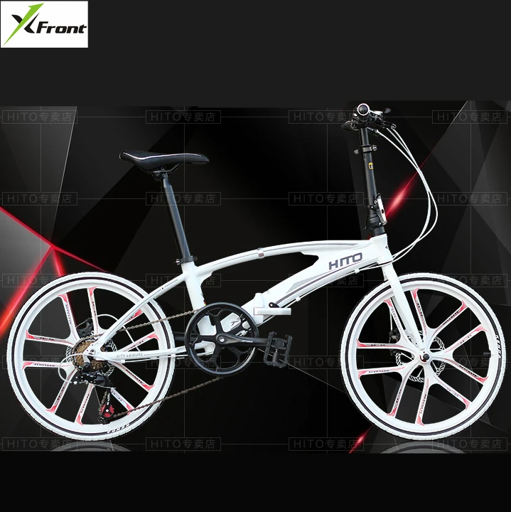 New Brand 20/22 inch wheel aluminum alloy frame double tube Folding bike outdoor BMX bicicletas disc brake bicycle