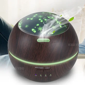 

150ml LEDLight Ultrasonic Air Humidifier Mist Maker Fogger Electric Aroma Diffuser Essential Oil Aromatherapy Household wood