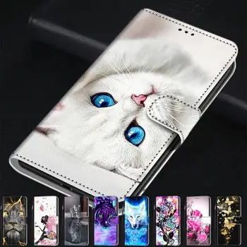 

Leather Flip Cartoon Cat Case for Asus Zenfone 3 Max ZC520TL 5 Lite Go ZC600KL ZB500KL ZA550KL X008D X00KD X017D X00RD Cover