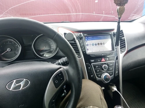 Sale DSP Android 9 Car GPS Navigation DVD Player For Elantra GT 2012 2013-2016 Auto Stereo Radio Multimedia player Head Unit recorder 6