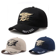 

Navy Seal Snap Back Cap Outdoor Sunshade Casual Wear Military Fan Tactical Hat Wargame Hunting Fishing Trucker Hat
