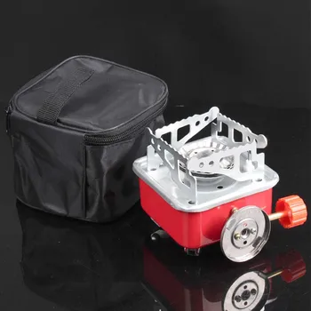 

Outdoor Hiking Camping Portable Mini Burner Gas-Powered Card Type Stove Compact Design Space Saving And Portable
